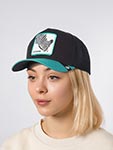 Бейсболка GOORIN BROTHERS арт. 101-2446 (черный / бирюзовый)